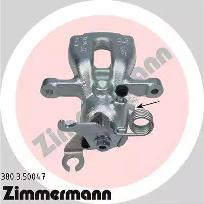 Zimmermann 380.3.50047 - Тормозной суппорт www.autospares.lv