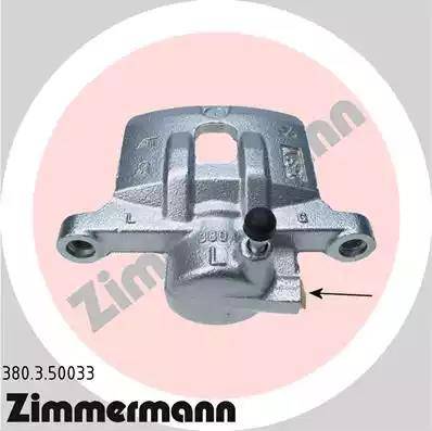 Zimmermann 380.3.50033 - Bremžu suports www.autospares.lv