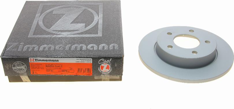 Zimmermann 370.3078.20 - Brake Disc www.autospares.lv