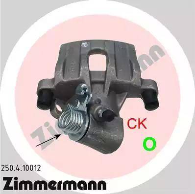 Zimmermann 250.4.10012 - Bremžu suports www.autospares.lv