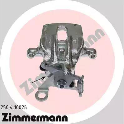 Zimmermann 250.4.10026 - Тормозной суппорт www.autospares.lv