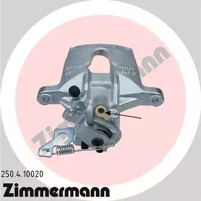 Zimmermann 250.4.10020 - Bremžu suports autospares.lv