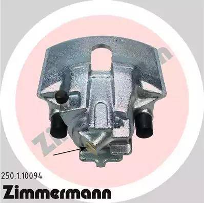 Zimmermann 250.1.10094 - Bremžu suports www.autospares.lv