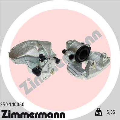 Zimmermann 250.1.10060 - Bremžu suports www.autospares.lv