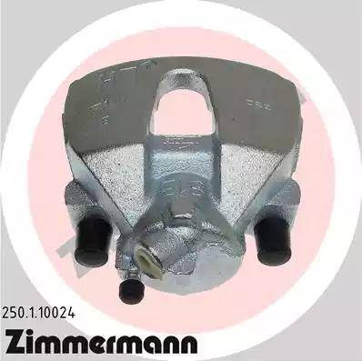 Zimmermann 250.1.10024 - Тормозной суппорт www.autospares.lv