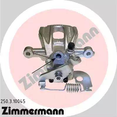 Zimmermann 250.3.10045 - Тормозной суппорт www.autospares.lv