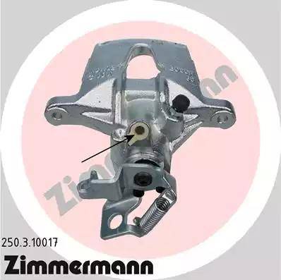 Zimmermann 250.3.10017 - Bremžu suports www.autospares.lv