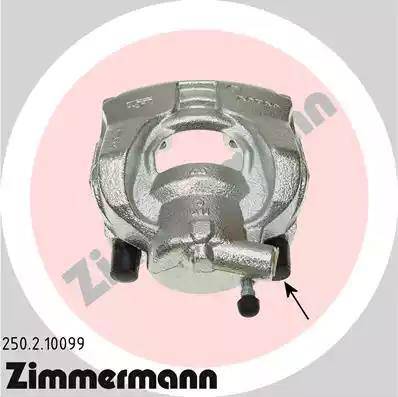 Zimmermann 250.2.10099 - Bremžu suports www.autospares.lv