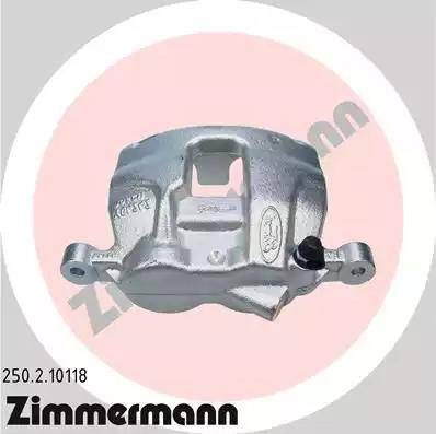 Zimmermann 250.2.10118 - Bremžu suports www.autospares.lv