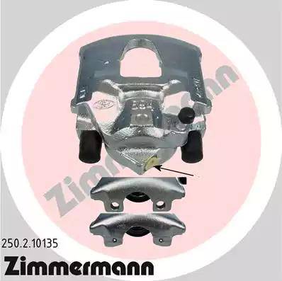 Zimmermann 250.2.10135 - Тормозной суппорт www.autospares.lv