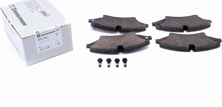 Zimmermann 25022.985.2 - Brake Pad Set, disc brake www.autospares.lv