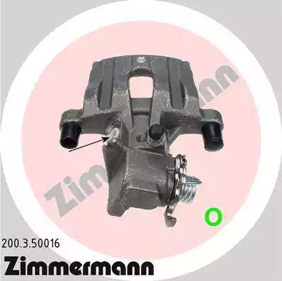 Zimmermann 200.3.50016 - Bremžu suports www.autospares.lv