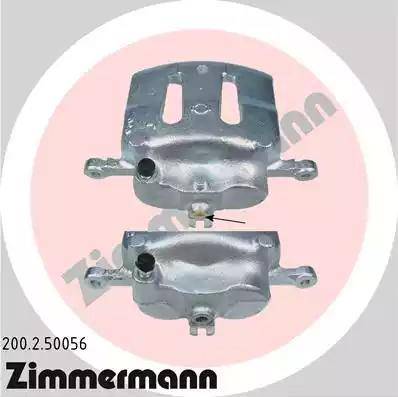 Zimmermann 200.2.50056 - Bremžu suports www.autospares.lv