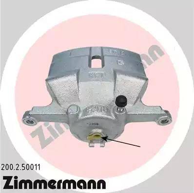 Zimmermann 200.2.50011 - Bremžu suports www.autospares.lv