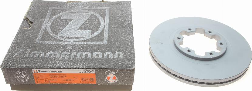 Zimmermann 200.2516.20 - Bremžu diski autospares.lv