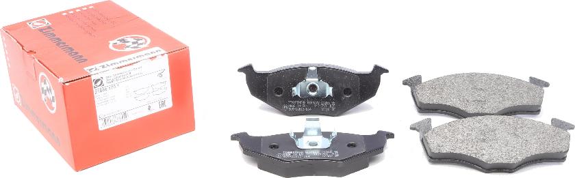 Zimmermann 21866.170.1 - Brake Pad Set, disc brake www.autospares.lv