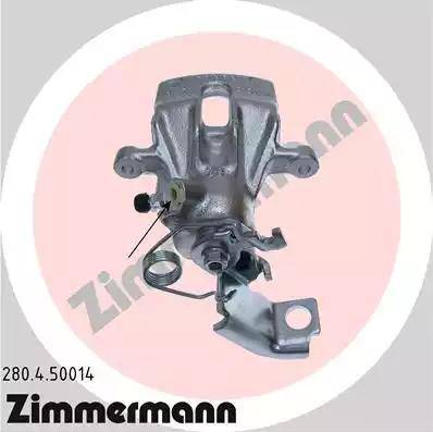 Zimmermann 280.4.50014 - Brake Caliper www.autospares.lv