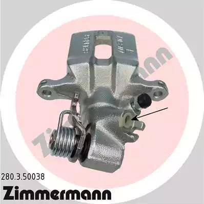 Zimmermann 280.3.50038 - Bremžu suports www.autospares.lv