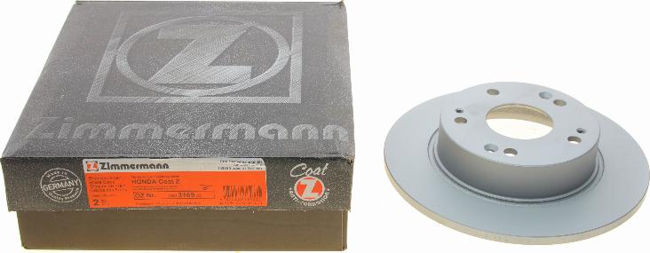 Zimmermann 280.3169.20 - Bremžu diski www.autospares.lv