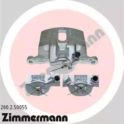 Zimmermann 280.2.50055 - Bremžu suports www.autospares.lv