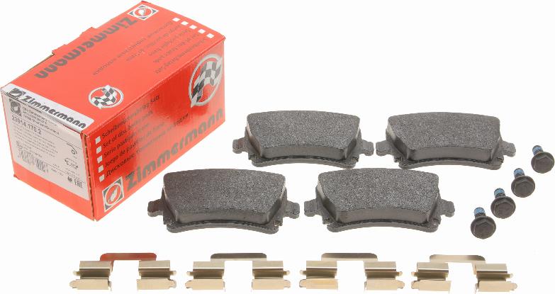 Zimmermann 23914.170.2 - Brake Pad Set, disc brake www.autospares.lv