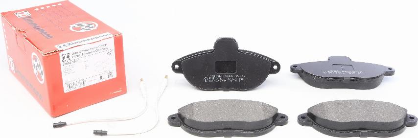 Zimmermann 23003.190.1 - Brake Pad Set, disc brake www.autospares.lv