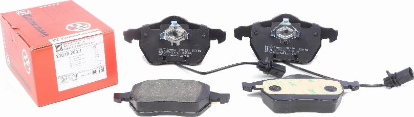 Zimmermann 23018.200.1 - Brake Pad Set, disc brake www.autospares.lv