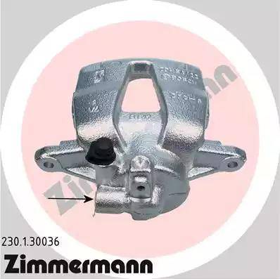 Zimmermann 230.1.30036 - Bremžu suports www.autospares.lv