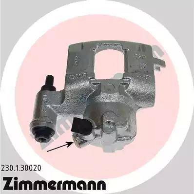 Zimmermann 230.1.30020 - Bremžu suports www.autospares.lv