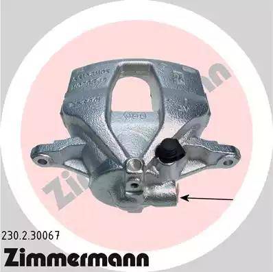 Zimmermann 230.2.30067 - Bremžu suports autospares.lv