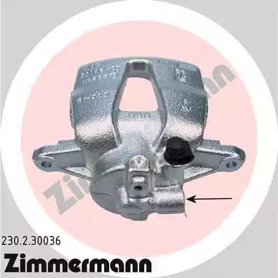 Zimmermann 230.2.30036 - Bremžu suports www.autospares.lv