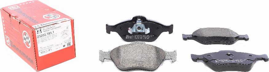 Zimmermann 23202.185.1 - Brake Pad Set, disc brake www.autospares.lv