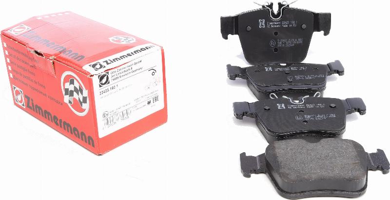 Zimmermann 22423.160.1 - Bremžu uzliku kompl., Disku bremzes www.autospares.lv