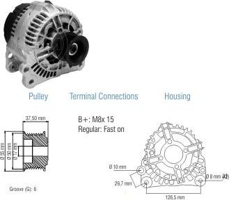 ZM ZM 90.109.02 - Ģenerators www.autospares.lv