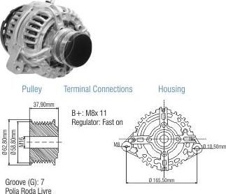 ZM ZM 90.108.11 - Ģenerators www.autospares.lv