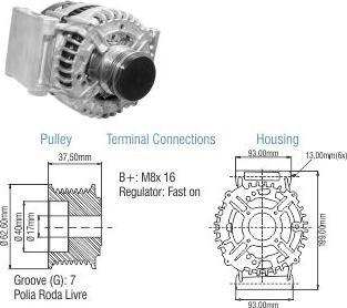 ZM ZM 90.107.01 - Ģenerators autospares.lv