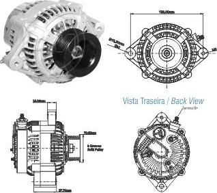 ZM ZM 90.204.04 - Генератор www.autospares.lv