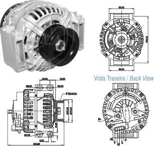 ZM ZM 90.208.01 - Генератор www.autospares.lv