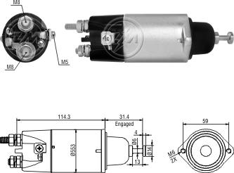 ZM ZM898 - Ievilcējrelejs, Starteris autospares.lv