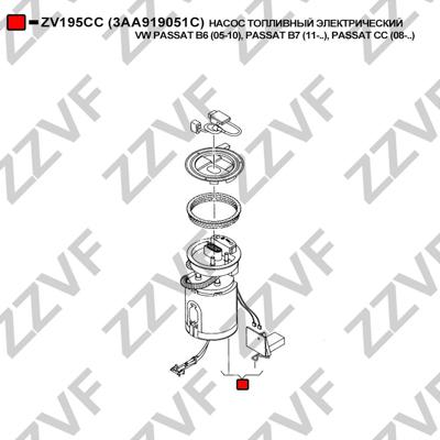 ZZVF ZV195CC - Модуль топливного насоса www.autospares.lv