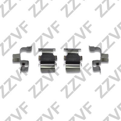 ZZVF ZVCER217 - Piederumu komplekts, Disku bremžu uzlikas www.autospares.lv