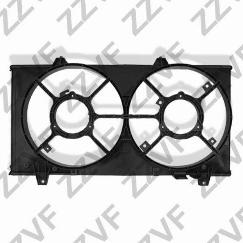 ZZVF ZVCY-1-051 - Vāks, Ventilatora korpuss (Dzinēja dzesēšana) www.autospares.lv