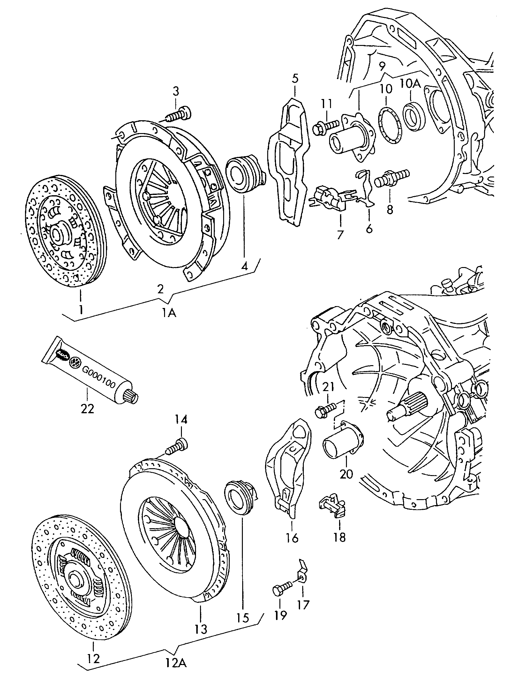 Seat 012141165E - Izspiedējgultnis autospares.lv