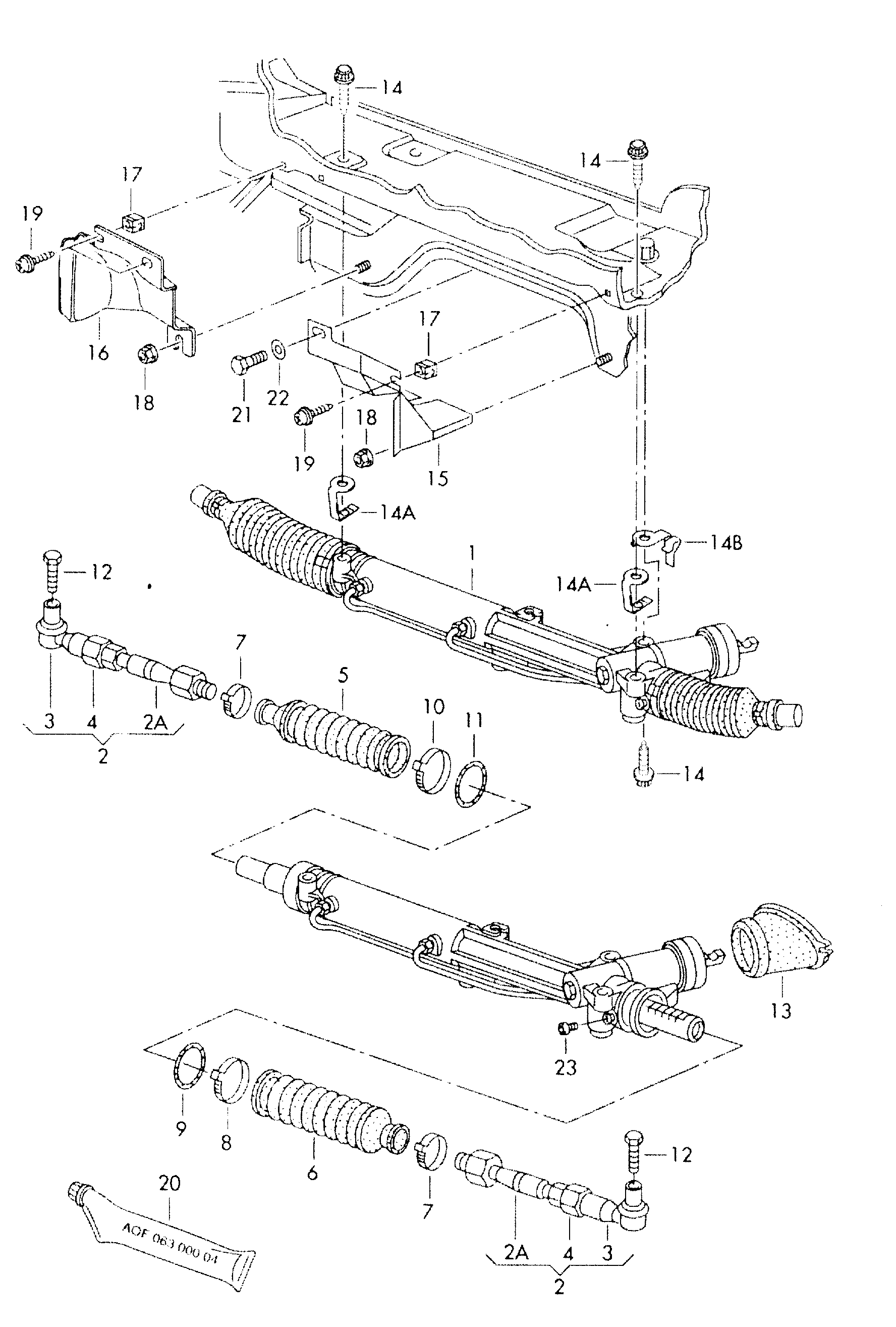 Seat 4F0 498 811 A - Stūres šķērsstiepņa uzgalis autospares.lv