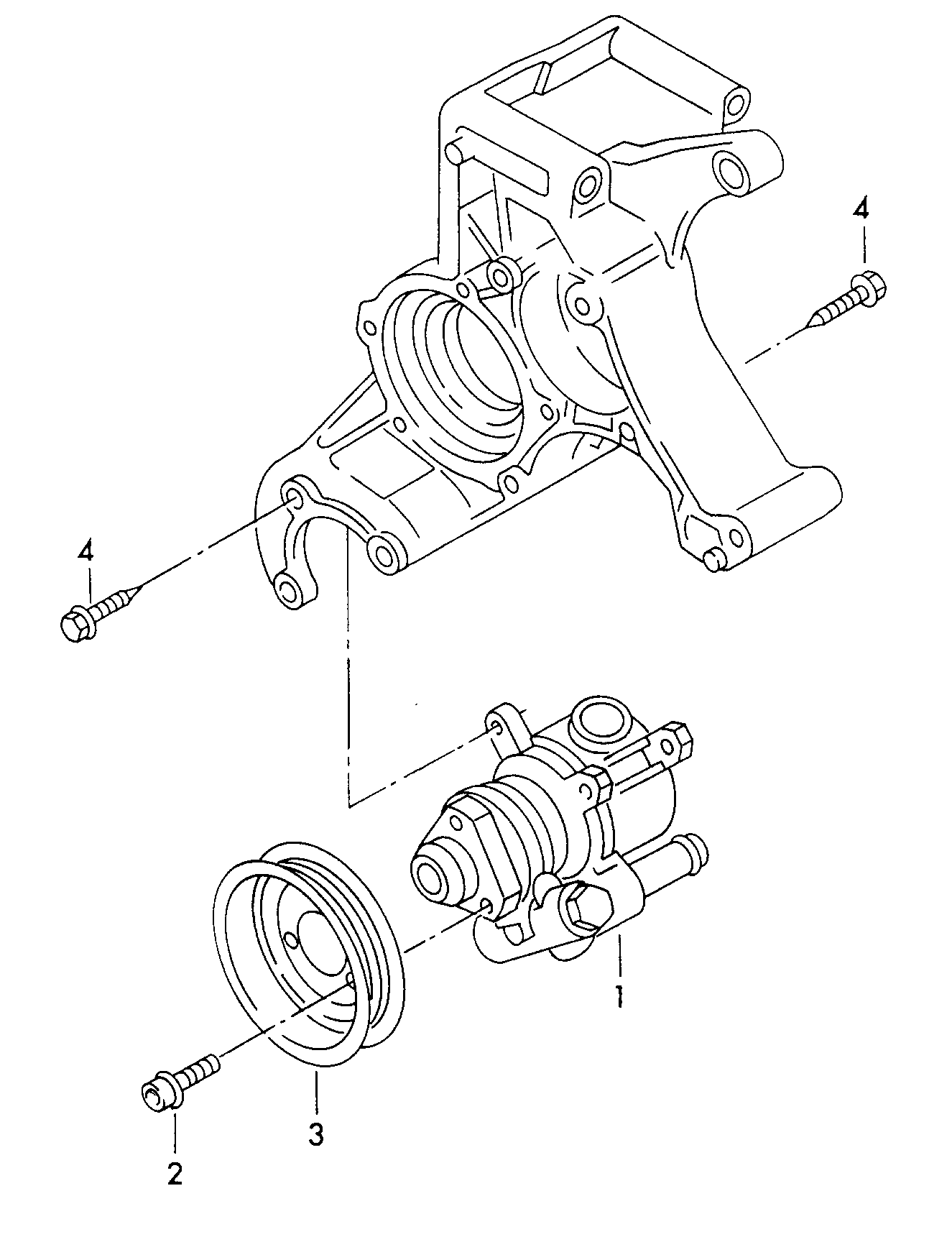 AUDI 8D0145156T - Hydraulic Pump, steering system www.autospares.lv