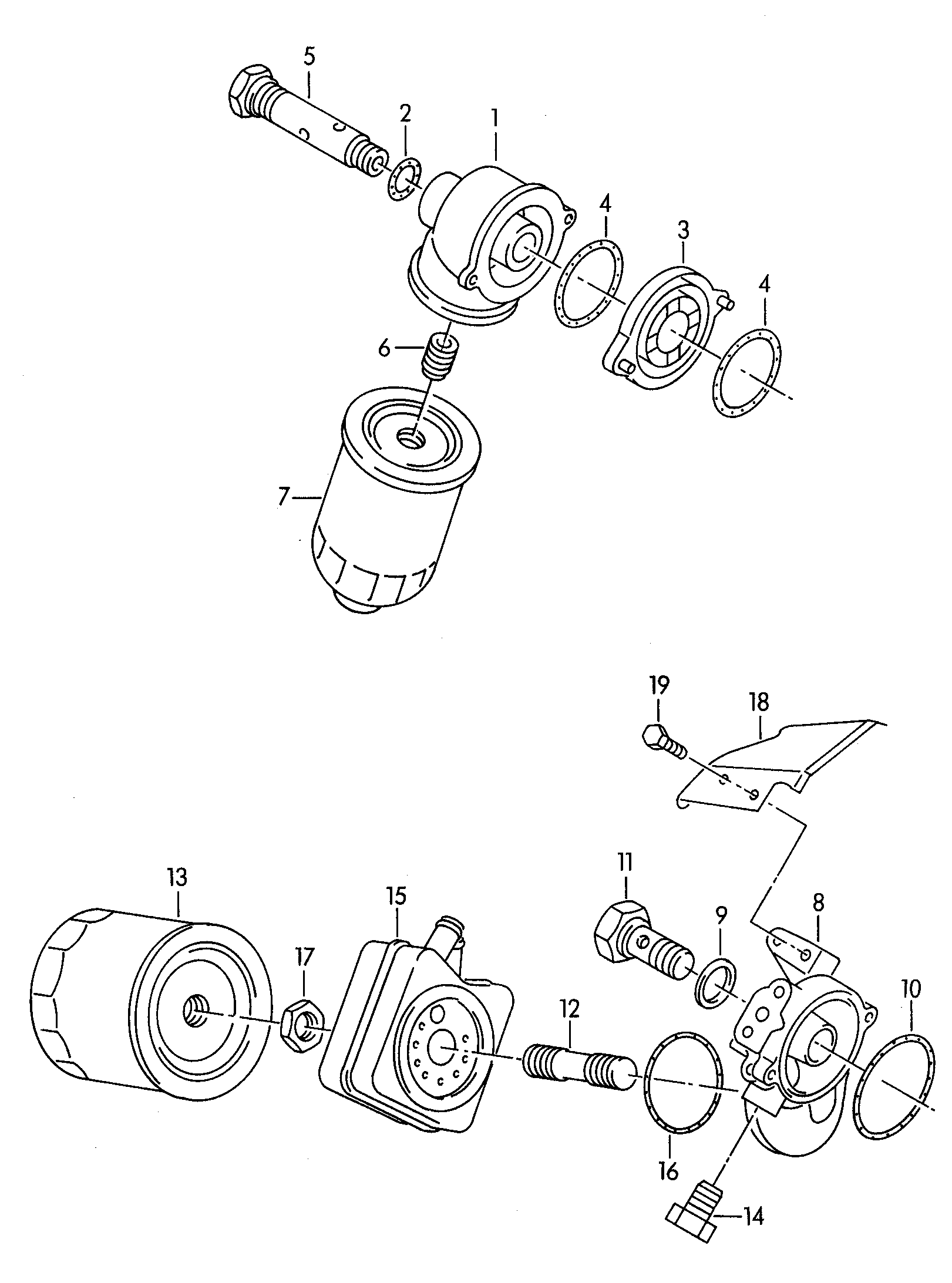 AUDI 068 115 561 E - Eļļas filtrs autospares.lv