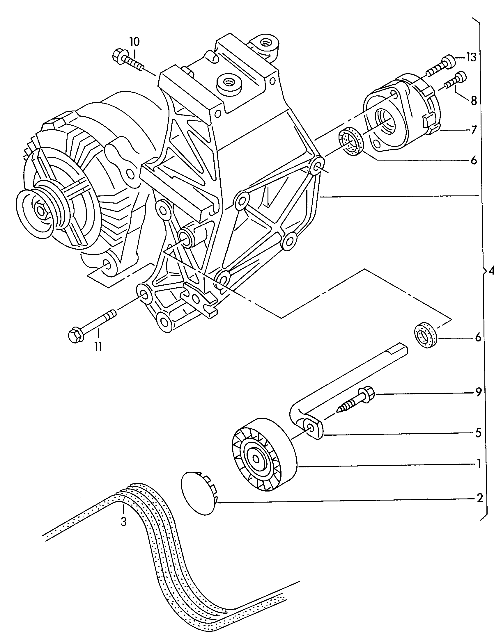 VW 028 903 137 AK - Ķīļrievu siksna autospares.lv