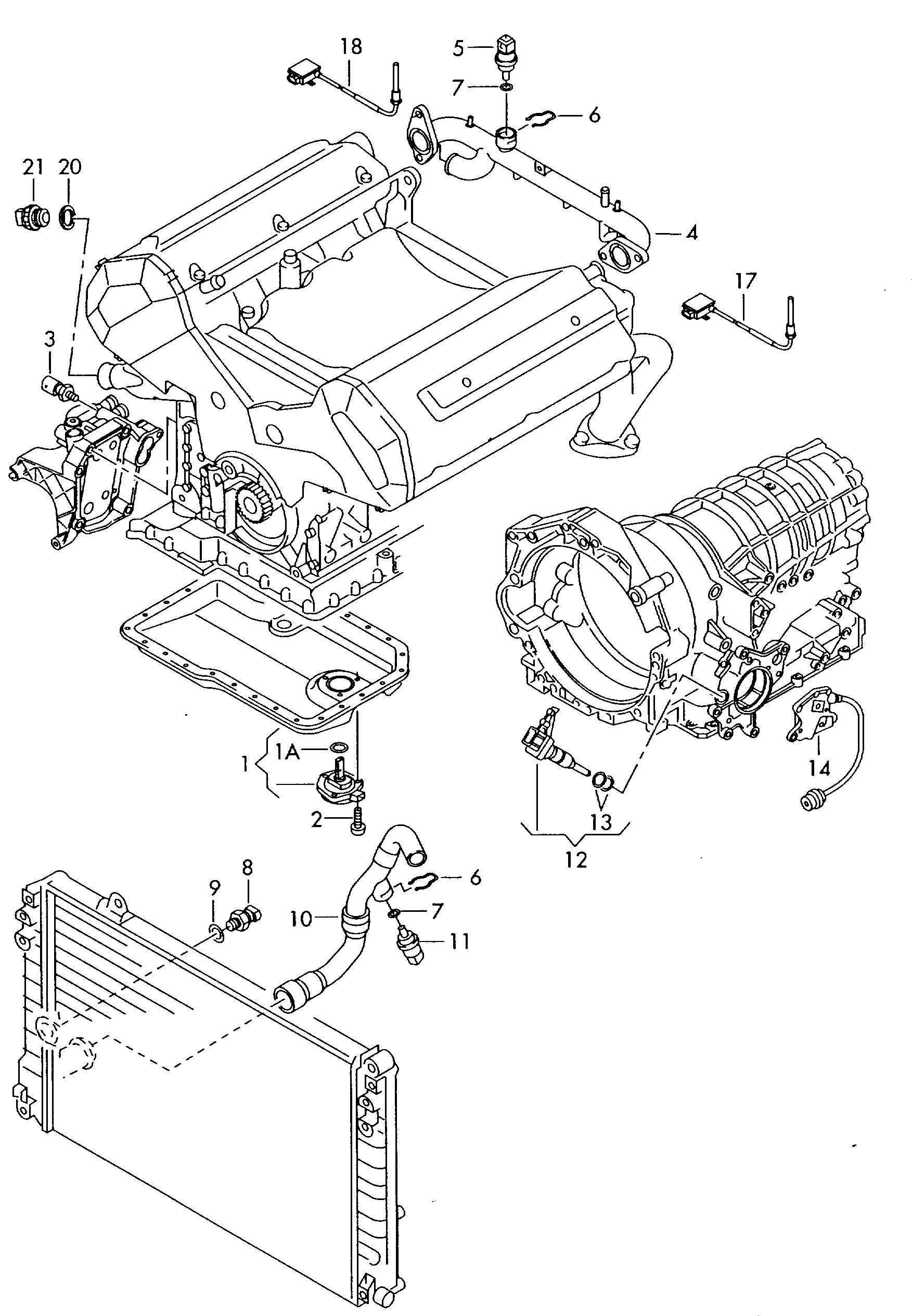 VW 06A 919 081 D - Devējs, Eļļas spiediens autospares.lv