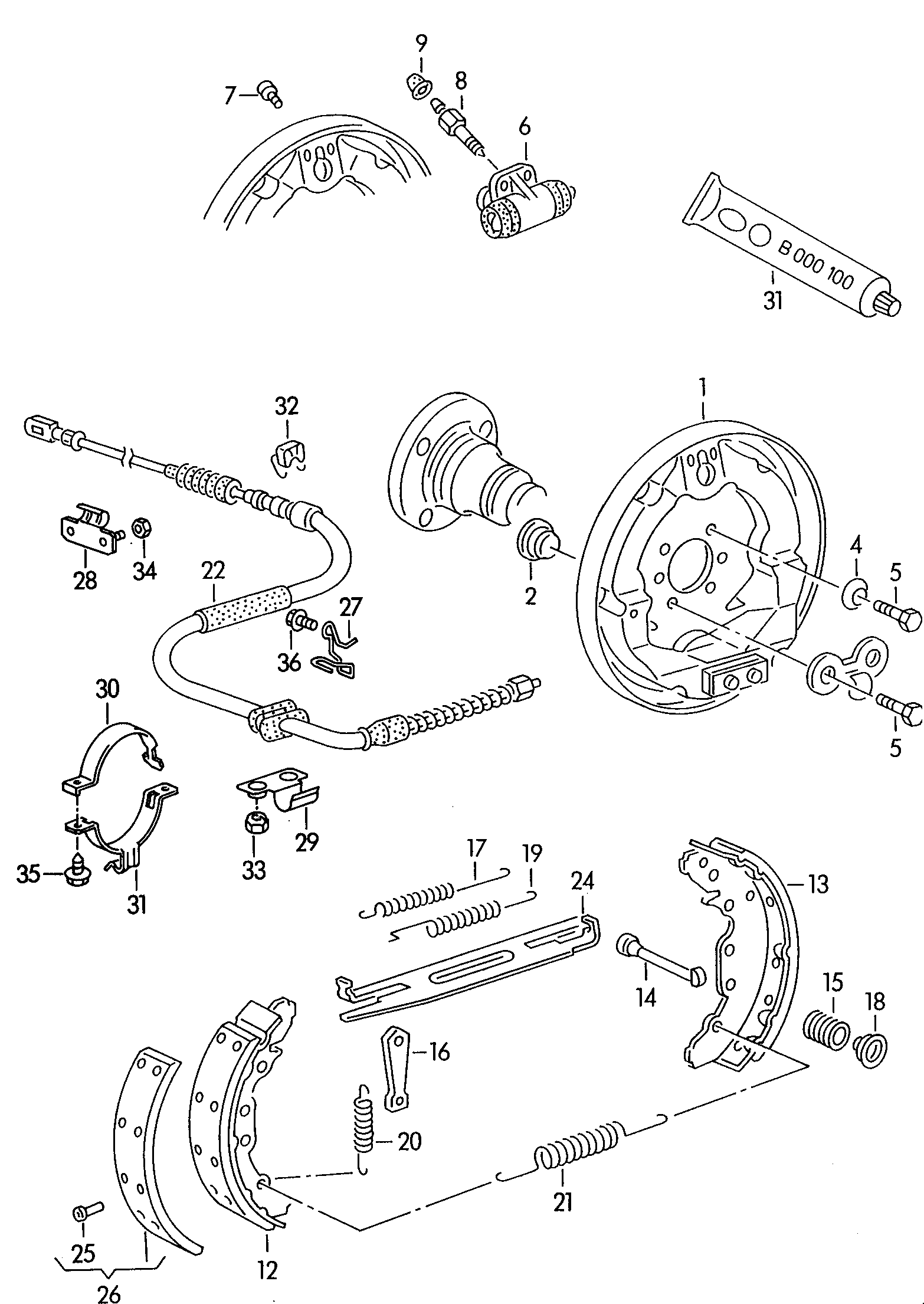 Seat 8A0 609 527 B - Bremžu loki autospares.lv