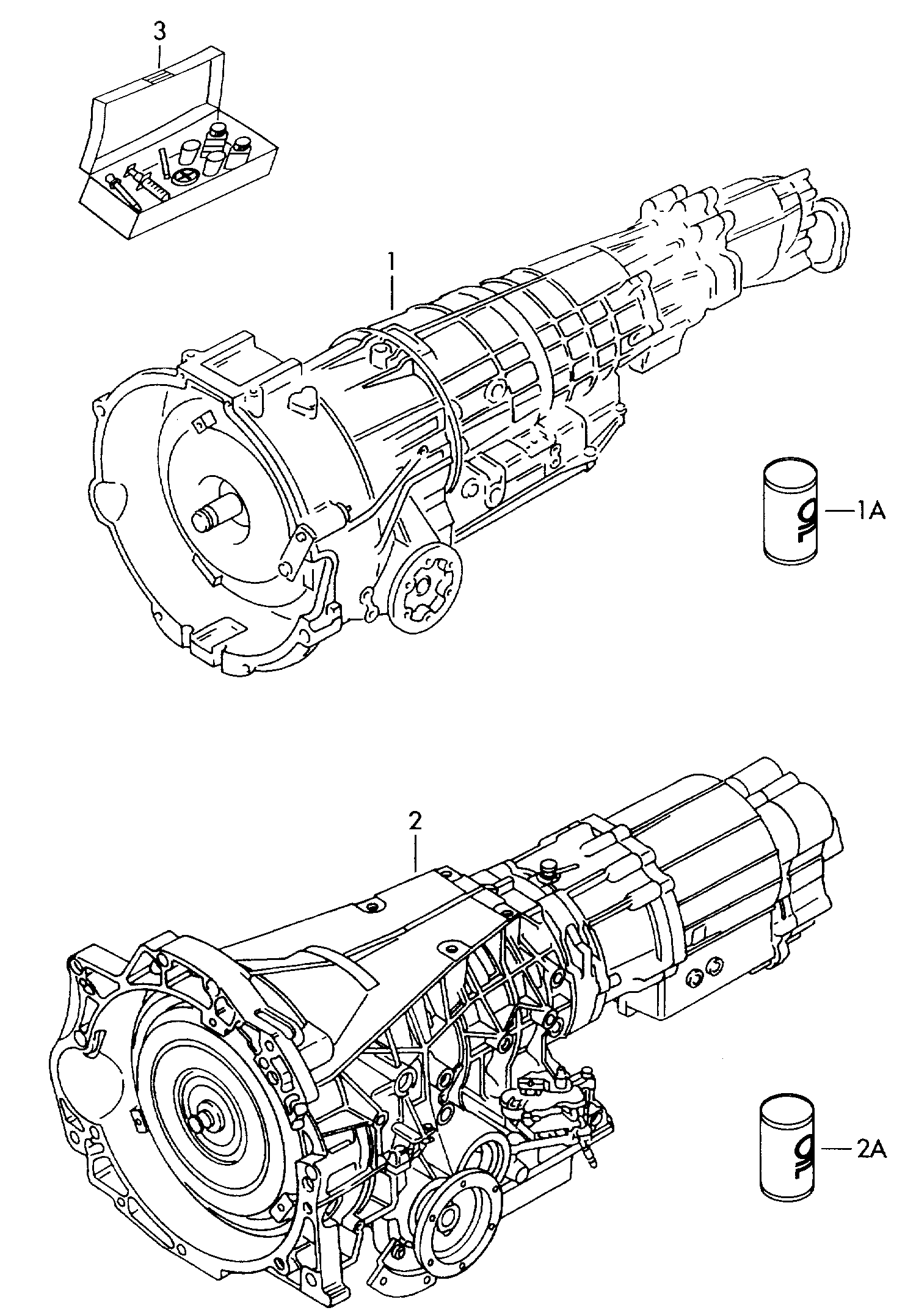 AUDI G  052162A1 - Automātiskās pārnesumkārbas eļļa autospares.lv